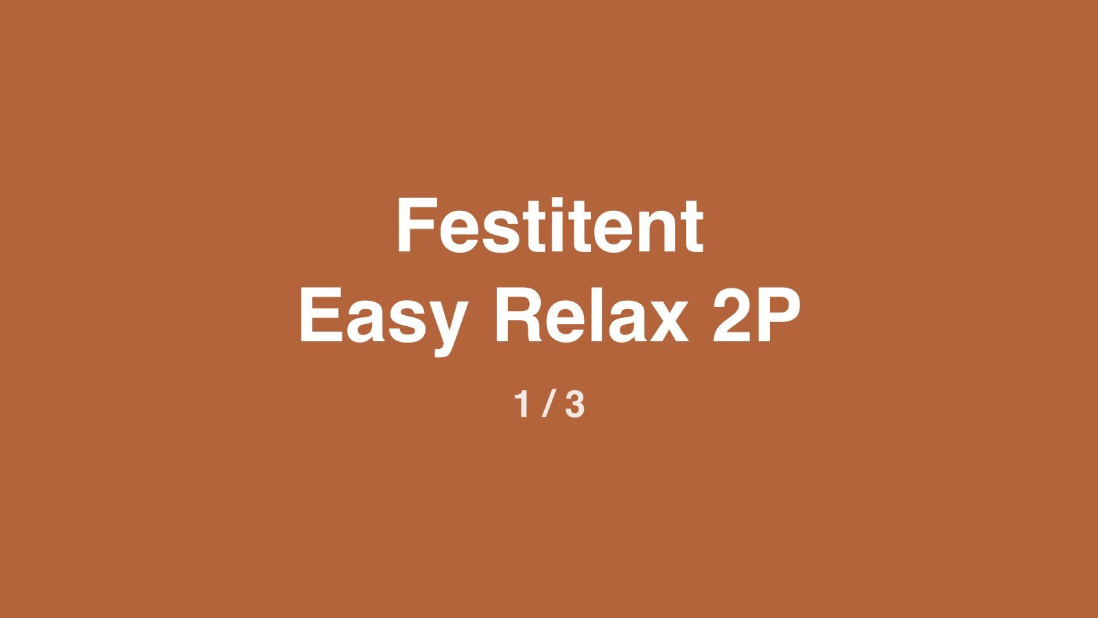 Dummyfoto 1 van Festitent Easy Relax 2P