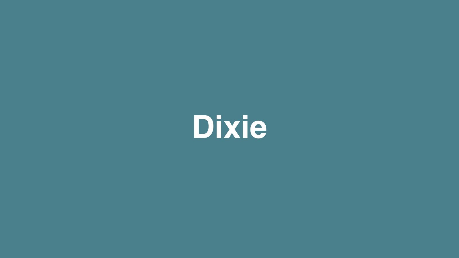 Dummyfoto van Dixie