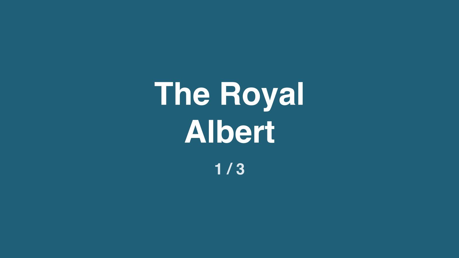 Dummyfoto 1 van The Royal Albert
