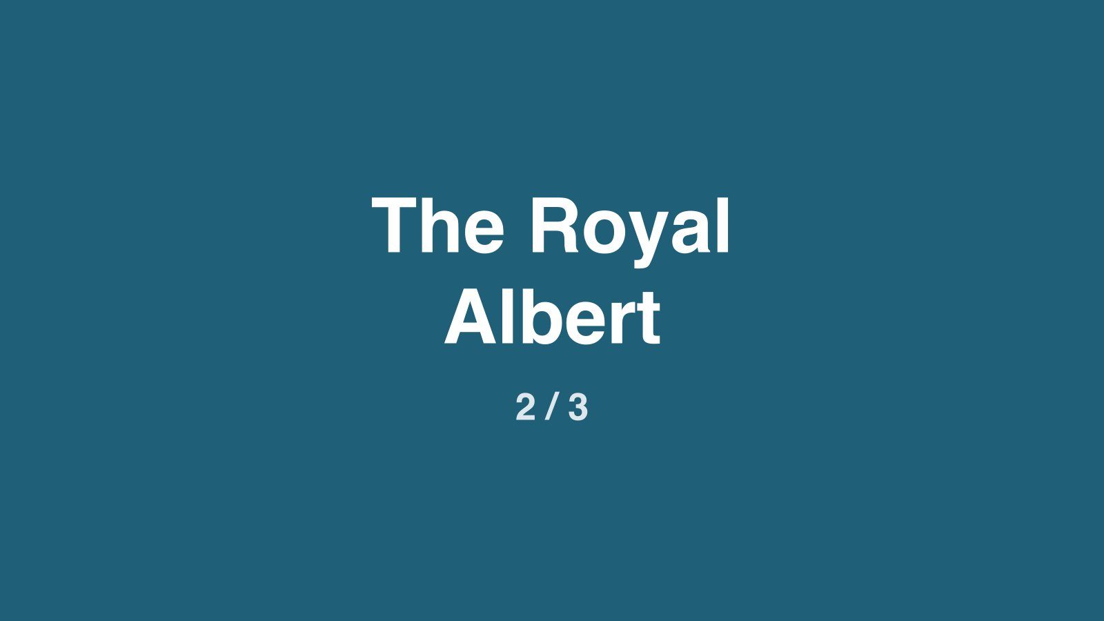 Dummyfoto 2 van The Royal Albert
