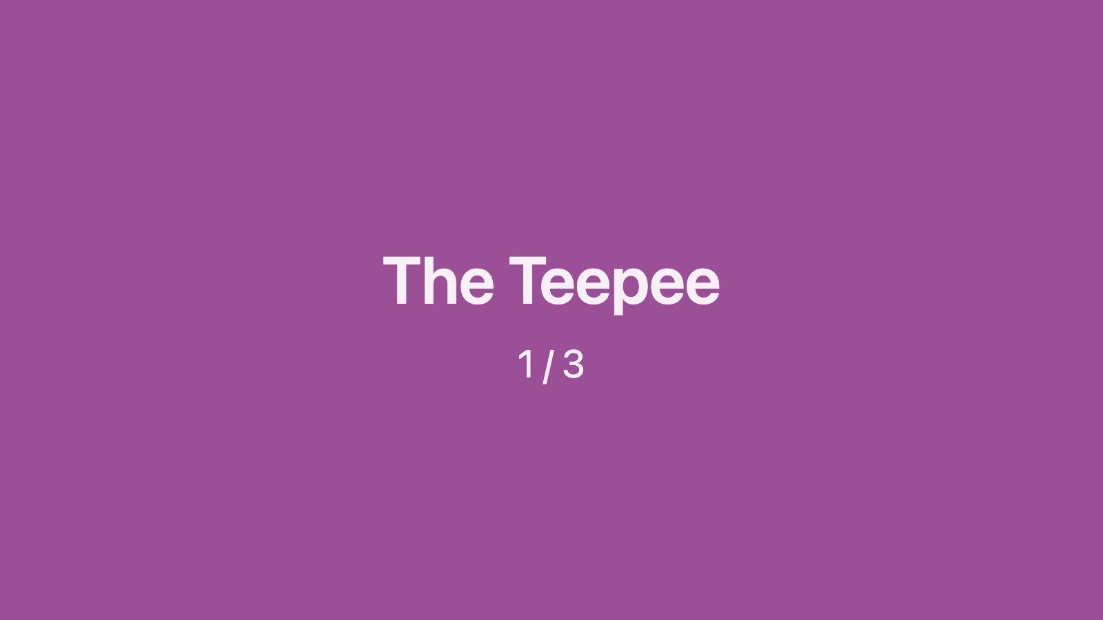Dummyfoto 1 van The Teepee