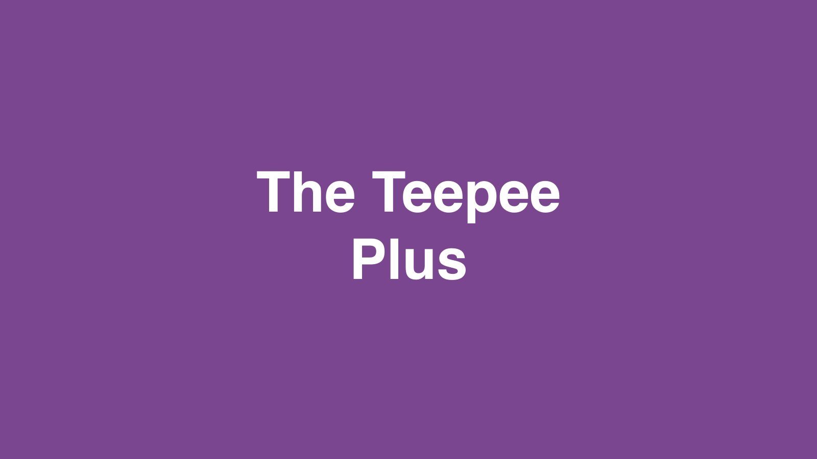 Dummyfoto van The Teepee Plus