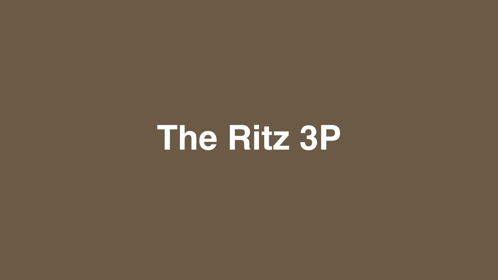 Dummyfoto van The Ritz 3P