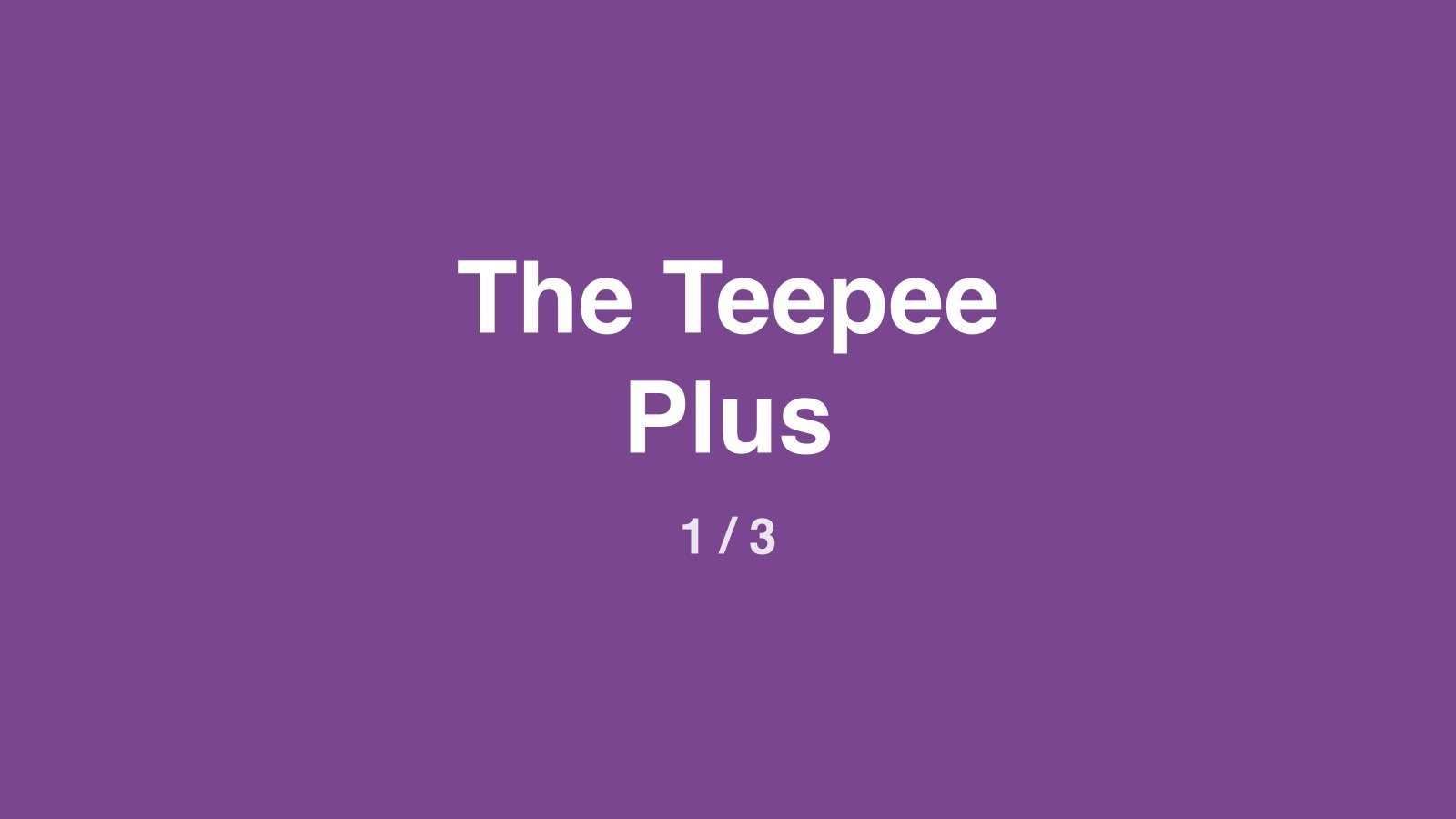 Dummyfoto 1 van The Teepee Plus